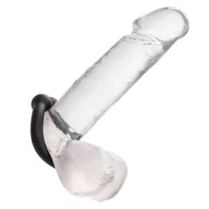 CALEXOTICS - Anillo de músculo negro para el placer masculino
