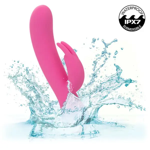 CALEXOTICS - Vibrador rabbit recargable rosa para el placer absoluto - Imagen 9
