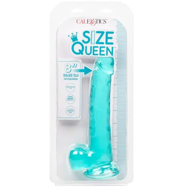 CALEXOTICS - Dildo Azul Size Queen de 20.3 cm para Placer Infinito - Imagen 7