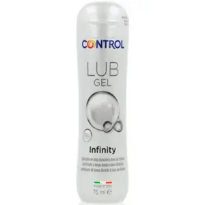 Control - Infinity Lubricante Base Silicona 75 ML para Placer Duradero