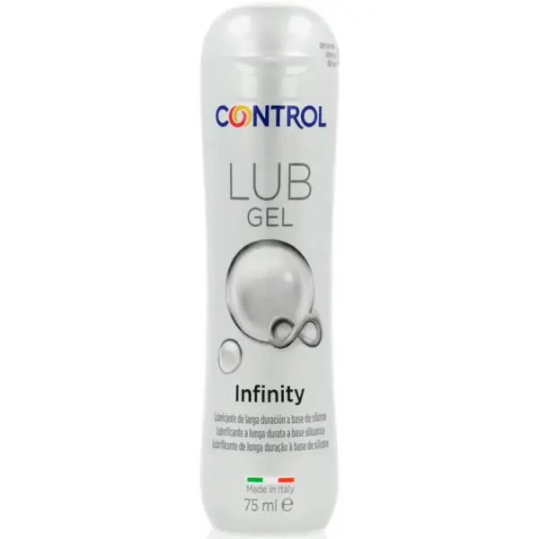 Control - Infinity Lubricante Base Silicona 75 ML para Placer Duradero