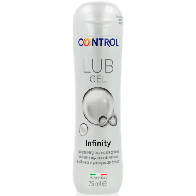 Control - Infinity Lubricante Base Silicona 75 ML para Placer Duradero