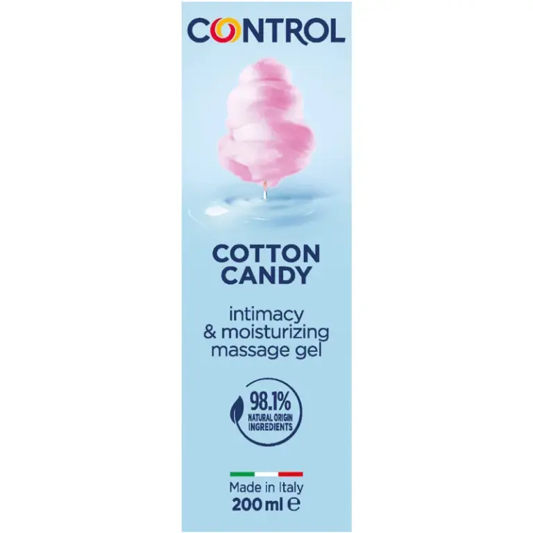 CONTROL - Masaje Gel 3 en 1 Algodón de Azúcar 200 ml