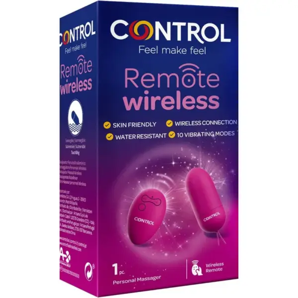 Control - Masajeador Personal Control Remoto Wireless - Imagen 2