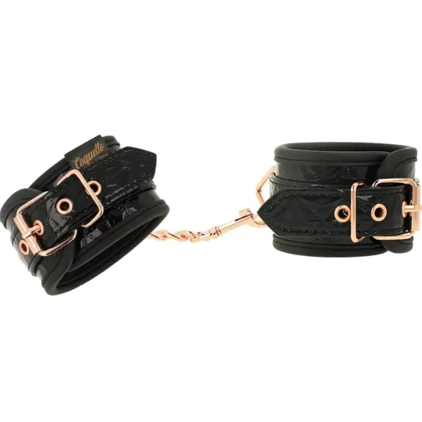 Coquette Chic Desire - Black Edition Esposas para Manos con Forro de Neopreno - Imagen 3