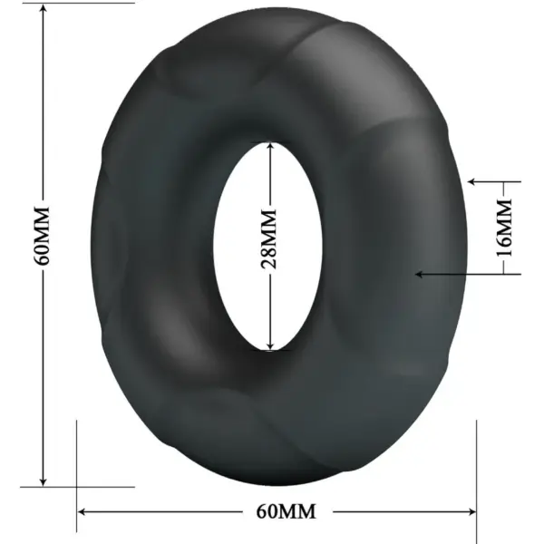 Crazy Bull - Anillo de Silicona Arvell Modelo 12 para Placer Masculino - Imagen 6