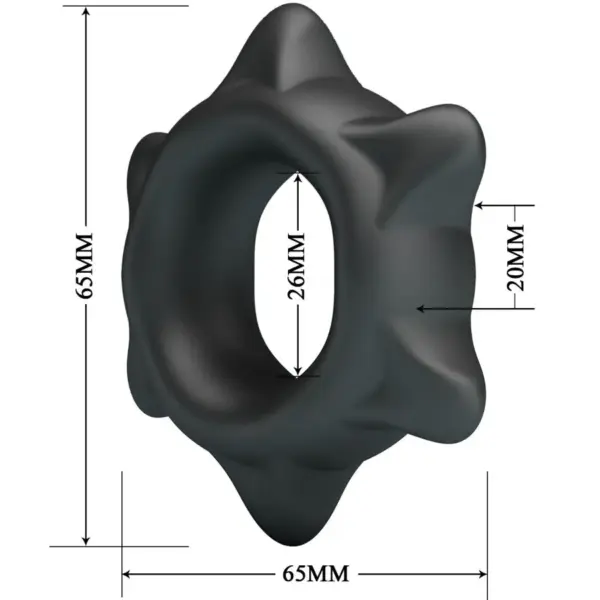 Crazy Bull - Anillo de Silicona Ethaniel Modelo 11 para Hombres - Imagen 6