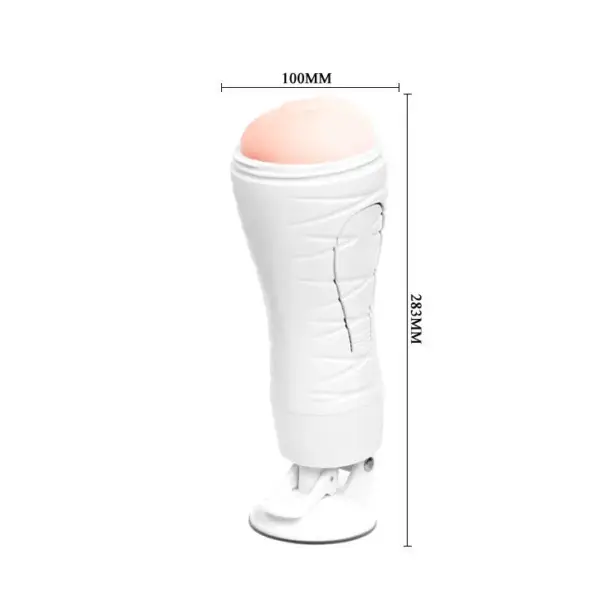 CRAZY BULL - Flora Masturbador Vagina Recargable para Placer Realista - Imagen 6