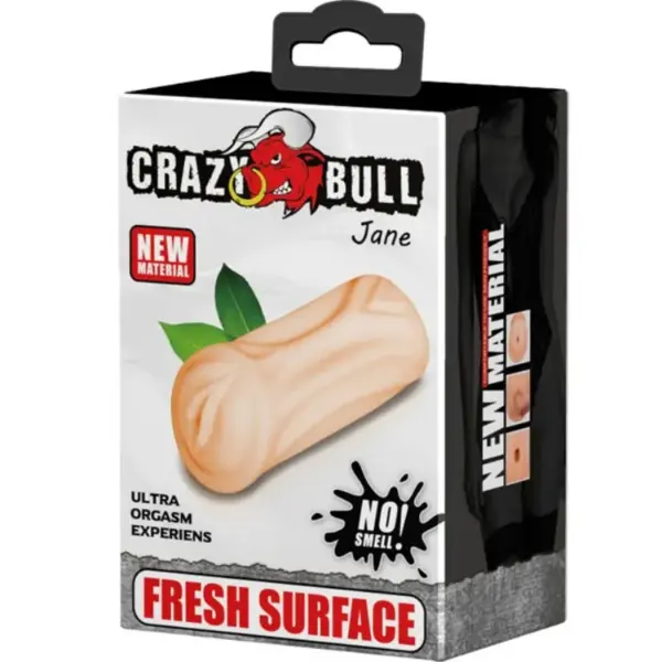 CRAZY BULL - Jane Masturbador Vagina 13.5 CM: Placer Compacto y Realista - Imagen 6