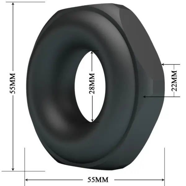 Crazy Bull - Anillo de Silicona Jarvius Modelo 14 para el Placer Masculino - Imagen 6