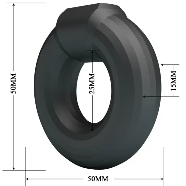 Crazy Bull Kayke Anillo Silicona Modelo 2 - Intensifica tu Placer - Imagen 6