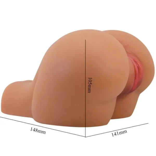 CRAZY BULL - Vibrador con vagina y ano realista Kylie, control remoto - Imagen 7