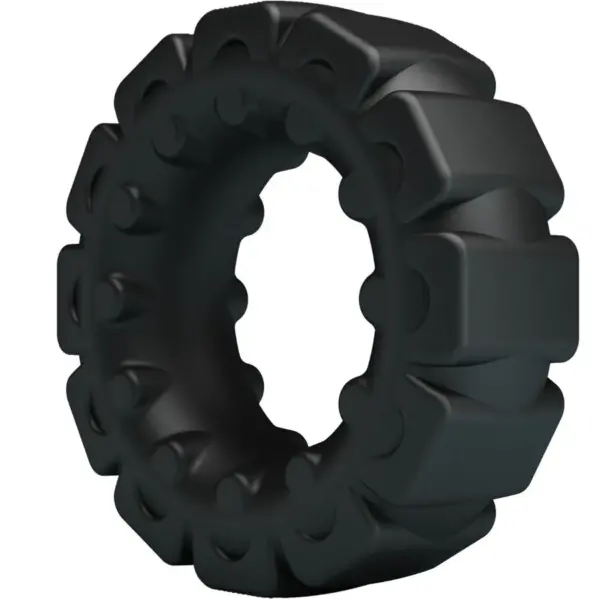 Crazy Bull - Laiden Anillo Silicona Modelo 5 para Control del Placer Masculino - Imagen 3