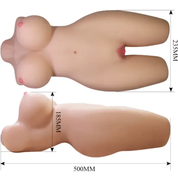CRAZY BULL - Mia Torso Femenino Realista Vagina y Anal 8.5 kg - Imagen 8