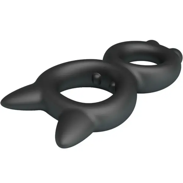 Crazy Bull - Toran Anillo Doble Silicona Modelo 20 para Placer Masculino - Imagen 5