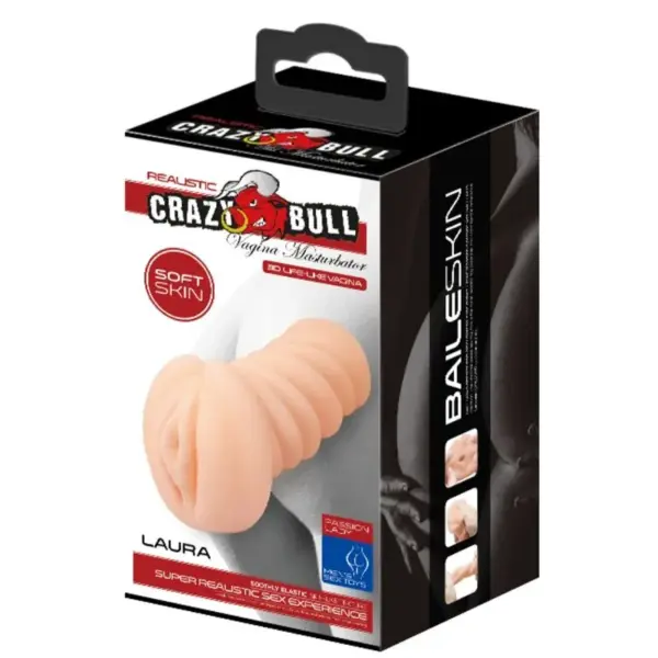 CRAZY BULL - Vagina masturbador portátil para un placer extremo - Imagen 6