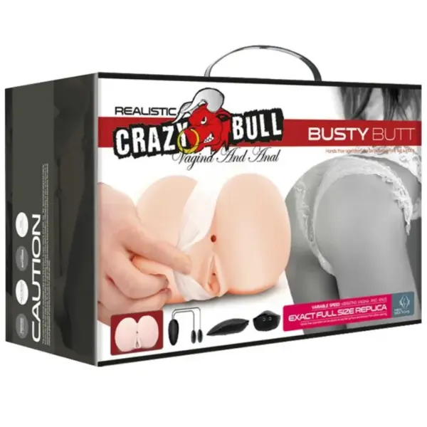 Crazy Bull - Vagina y Ano Realísticos con Vibración Posición 6 - Imagen 12