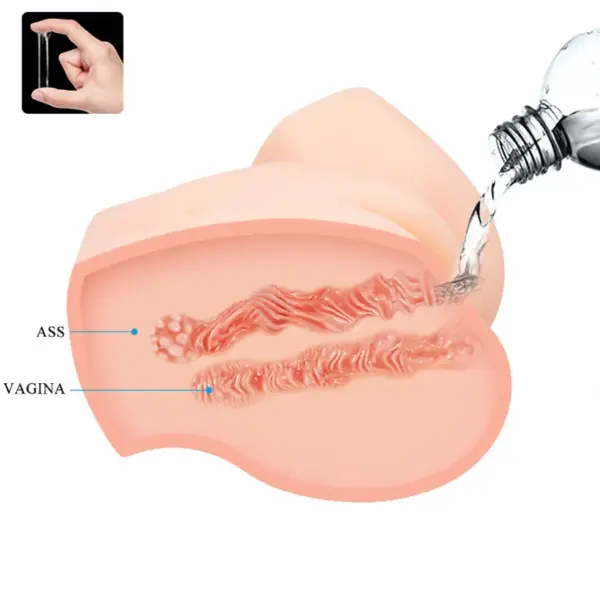 Crazy Bull - Vagina y Ano Realísticos Doble Vibración - Imagen 6