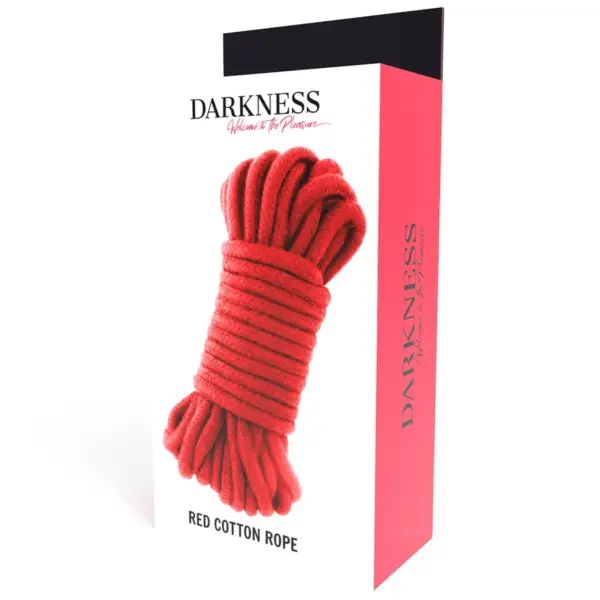 DARKNESS - Cuerda japonesa 5 m roja para bondage - Imagen 4