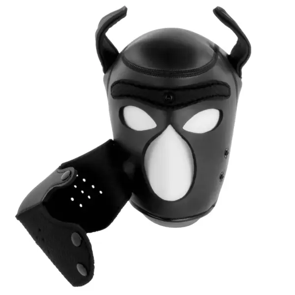 DARKNESS - Máscara perro de neopreno con hocico extraíble M - Imagen 3
