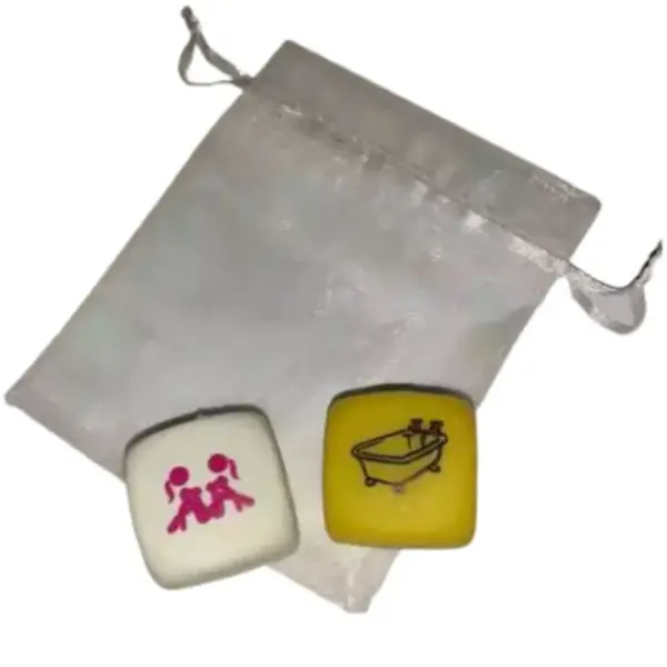 Diablo Picante - Juego de 2 Dados Kamasutra para Chicas con Postura y Lugar