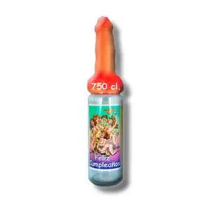 Diablo Picante - Biberón pene para celebraciones divertidas 750 ml