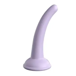 DILLIO - Dildo Lila de Silicona Curada con Platino de 12,7 cm