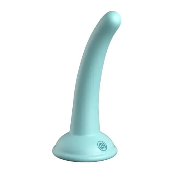 DILLIO - Dildo de silicona curada con platino de 12,7 cm en color verde - Imagen 2