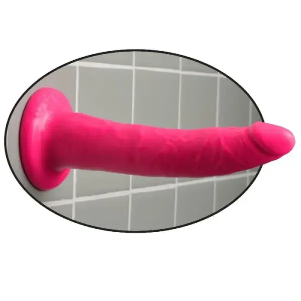 DILLIO - Dildo con Ventosa 17.8 cm - Rosa - Imagen 3