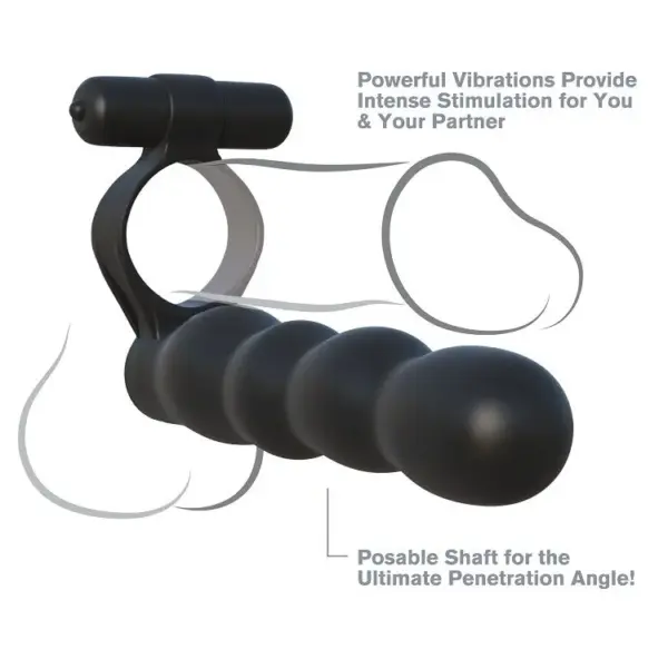 Fantasy C-Ringz - Anillo doble penetración posable para una experiencia única