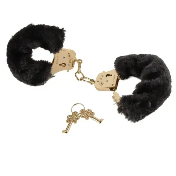 Fetish Fantasy Gold - Esposas de Peluche Elegantes y Confortables - Imagen 4