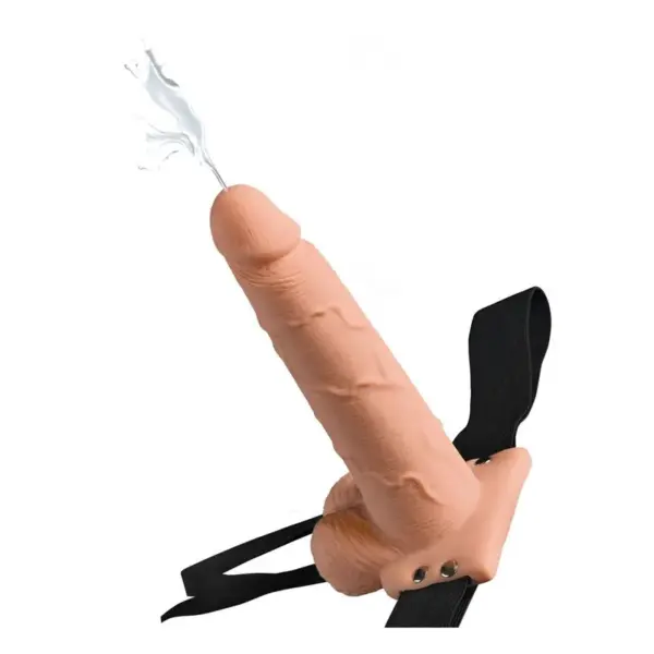 Fetish Fantasy - Arnés ajustable con pene realístico y testículos squirting 19 cm - Imagen 3