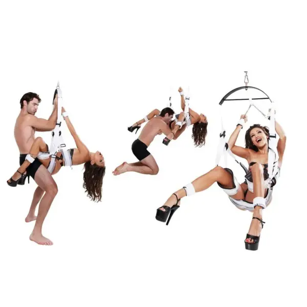 Fetish Fantasy Series - Columpio Máximo Confort Blanco para Parejas - Imagen 2