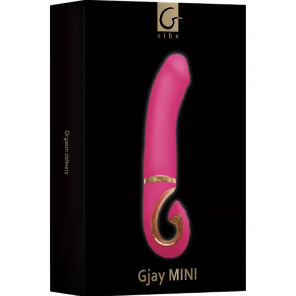 G-VIBE - Vibrador GJAY Mini Rosa para Estimulación del Punto G - Imagen 3