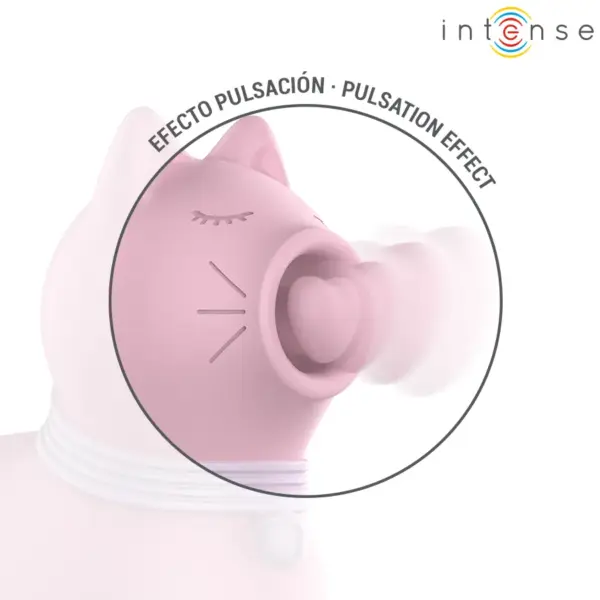 INTENSE - Marie Estimulador con Lengua Efecto Pulsación Rosa - Imagen 5