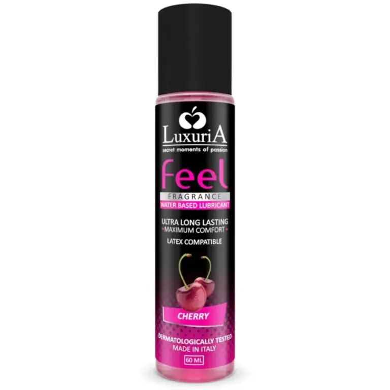 INTIMATELINE - Lubricante a base de agua Cereza 60 ml para momentos de placer