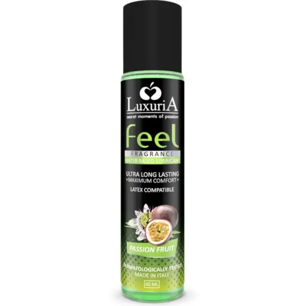 INTIMATELINE - Luxuria Feel Lubricante Base Agua Fruta de la Pasión 60 ML