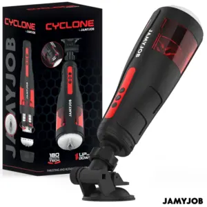 JAMYJOB - Cyclone Masturbador Vagina Automático con 10 Modos de Rotación y Empuje