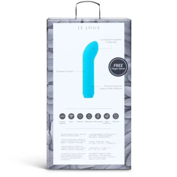 JE JOUE - Bala vibradora estimulación punto G teal - Imagen 6
