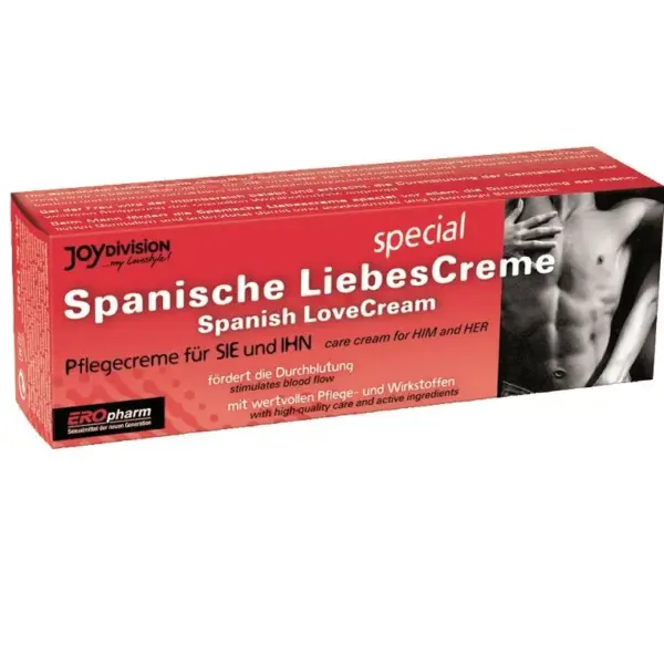 JOYDIVION EROPHARM - Crema del Amor Española 40ml para Sensaciones Únicas - Imagen 2