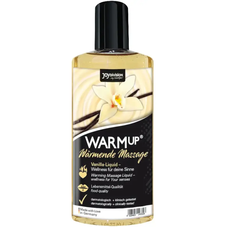 JOYDIVISION WARMUP - Aceite de Masaje Efecto Calor Vainilla 150ML