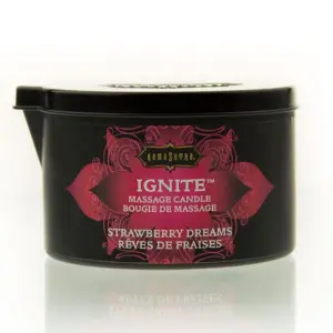 Kamasutra - Vela de masaje Sueños de Fresa 170 gr