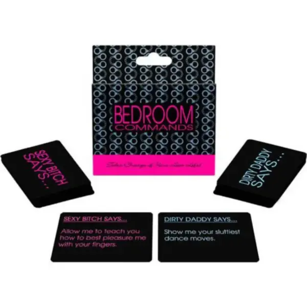 KHEPER GAMES - Juego de cartas Bedroom Commands para parejas - Imagen 2