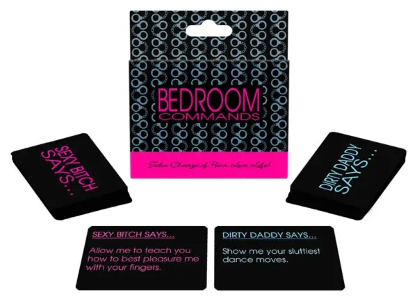 KHEPER GAMES - Juego de cartas Bedroom Commands para parejas - Imagen 3