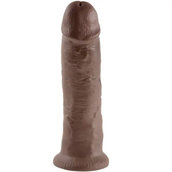 KING COCK - Dildo Marrón de 25.4 cm para Placer Realista - Imagen 2