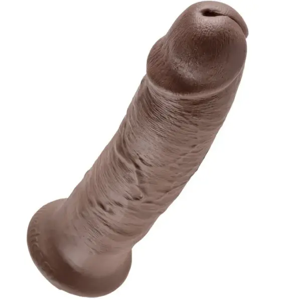 KING COCK - Dildo Marrón de 25.4 cm para Placer Realista - Imagen 4