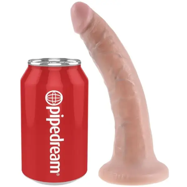KING COCK - Dildo natural de 17.8 cm para una experiencia realista - Imagen 3