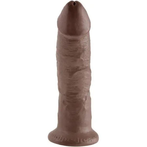 KING COCK - Dildo Marrón de 22.9 cm para Placer Realista - Imagen 2