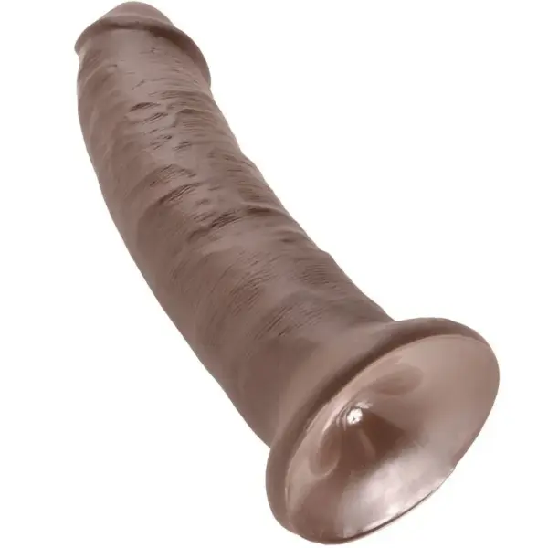 KING COCK - Dildo Marrón de 22.9 cm para Placer Realista - Imagen 5