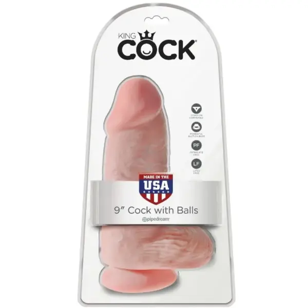 KING COCK - PENE REALÍSTICO CHUBBY 23 CM, Experiencia Única - Imagen 2